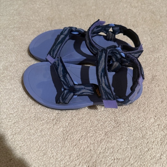 Teva Other - Teva Lilac and Navy Kids' Outdoor Sandals
